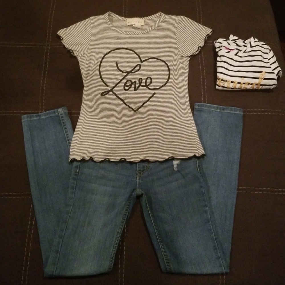 Distressed Blue Jean Levi's